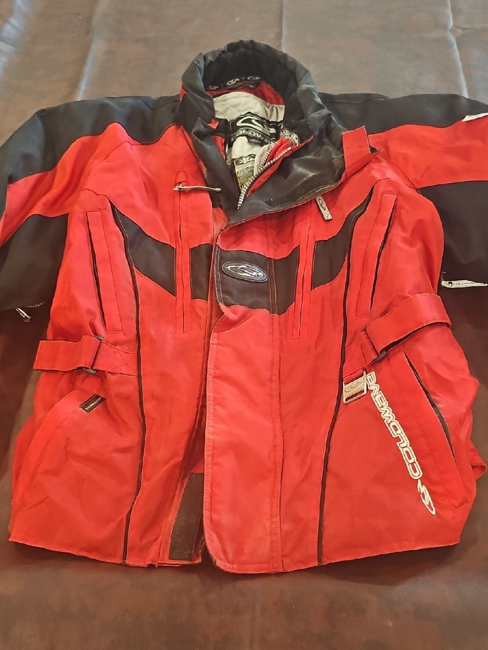 Black And Red Coldwave Jacket